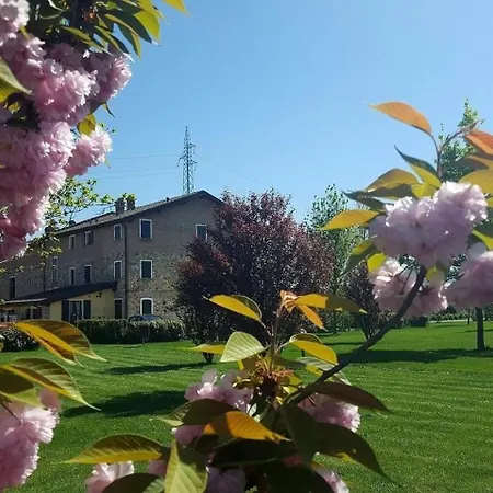 Апартаменты Studio-apartment In Einem Bauernhaus In Mit Privatem Parkplatz Und Grossem Park Скандиано